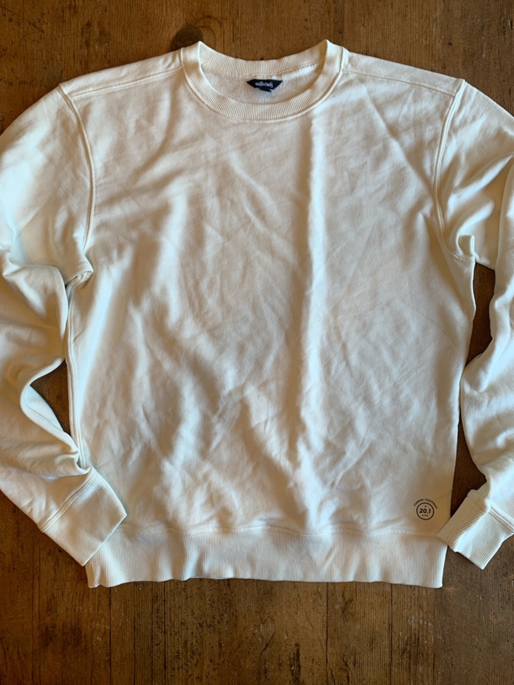 AllBirds Off-White Crewneck Sweatshirt - Picture 3 of 16